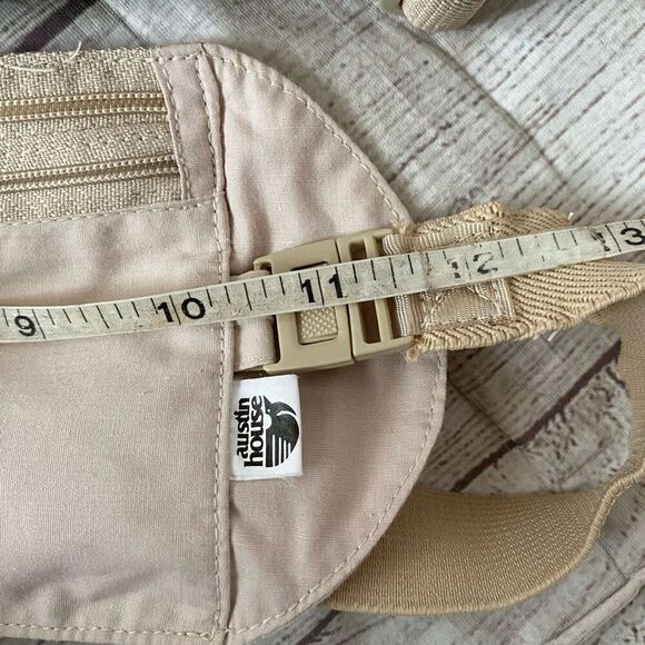 Austin House 2 bundle Fanny pack w/double zipper closure & elastic strap - Picture 11 of 12